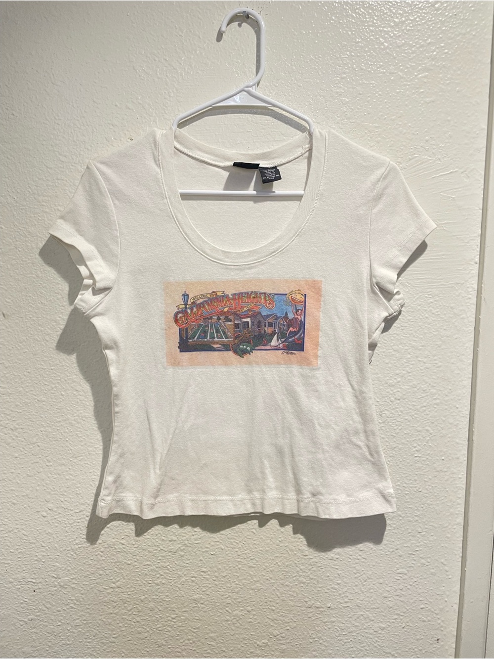 🎨 VTG Xhilaration California Heights Graphic Tee L